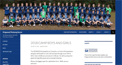 Desktop Screenshot of kingwoodmustangsoccer.com